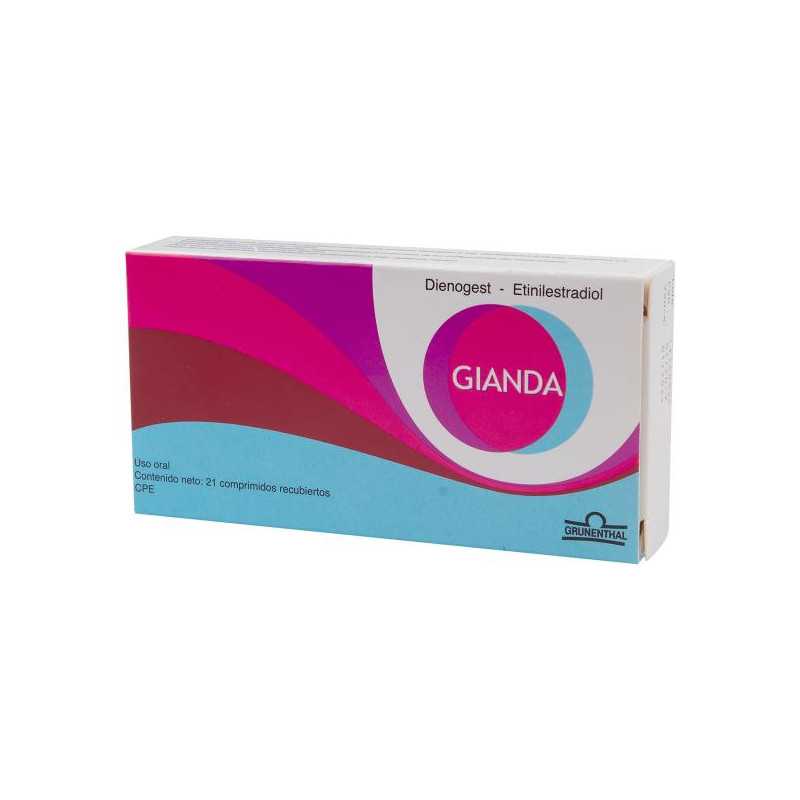 GIANDA 21 TABLETAS (DA) LEVONORGESTREL