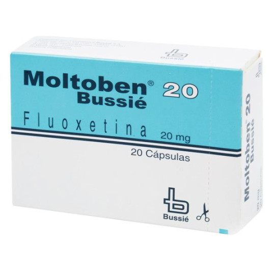 MOLTOBEN 20 MG 20 CAPSULAS (DA)(A)(PB) FLUOXETINA