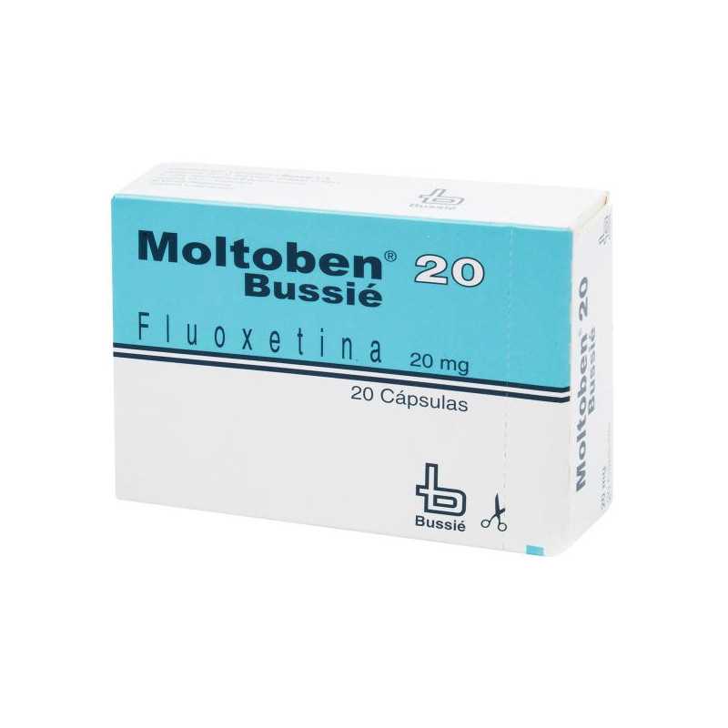 MOLTOBEN 20 MG 20 CAPSULAS (DA)(A)(PB) FLUOXETINA