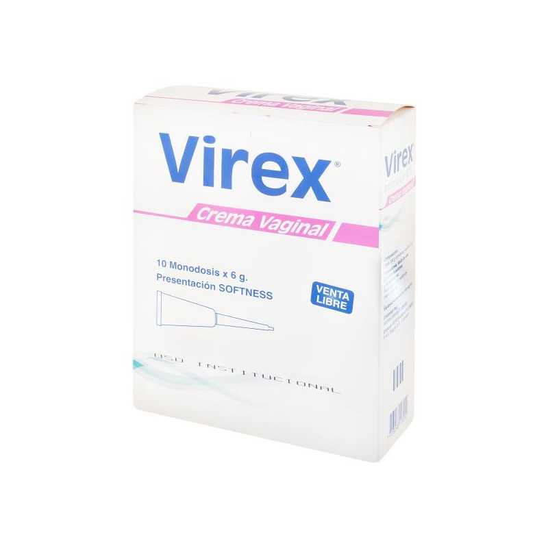 VIREX CREMA VAGINAL 6 GRS 10 TUBOS (A) ACICLOVIR