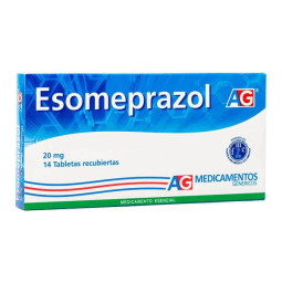 ESOMEPRAZOL 20 MG 14 TABLETAS AG ESOMEPRAZOL
