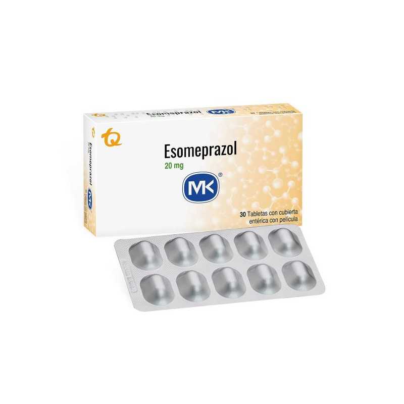 ESOMEPRAZOL 20 MG 30 TBS MK ESOMEPRAZOL