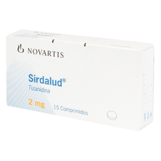 SIRDALUD 2 MG 15 COMPRIMIDOS TIZANIDINA