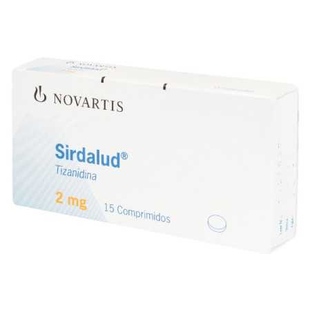 SIRDALUD 2 MG 15 COMPRIMIDOS TIZANIDINA
