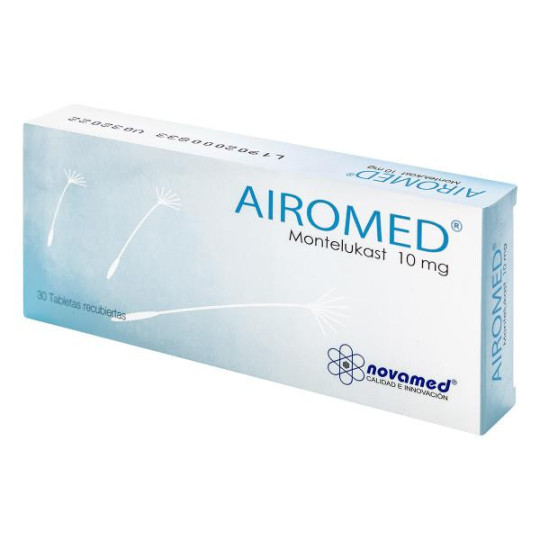 AIROMED 10 MG 30 TABLETAS (A) MONTELUKAST