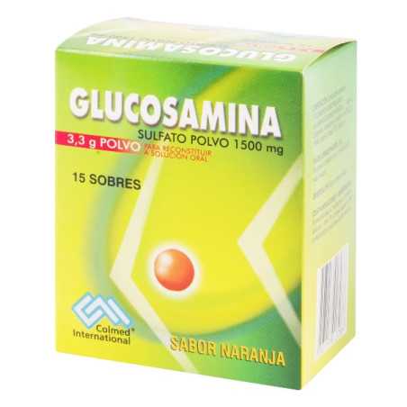 GLUCOSAMINA 1500 MG 15 SBS NARANJA PC GLUCOSAMINA