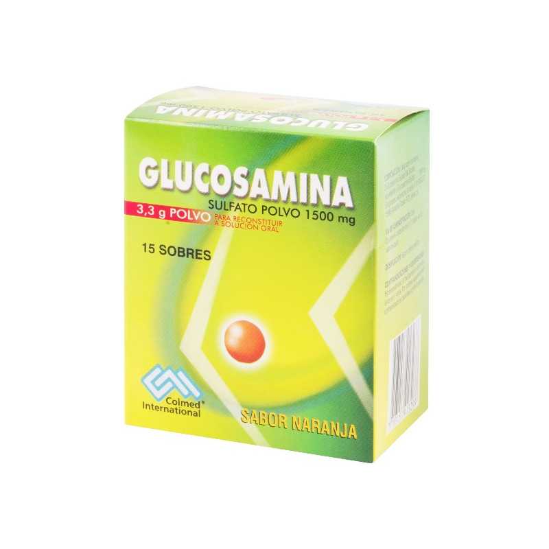 GLUCOSAMINA 1500 MG 15 SBS NARANJA PC GLUCOSAMINA