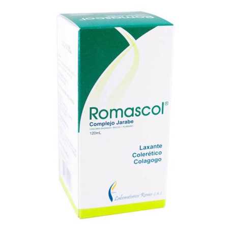 ROMASCOL COMPLEJO JARABE 120 ML CASCARA SAGRADA
