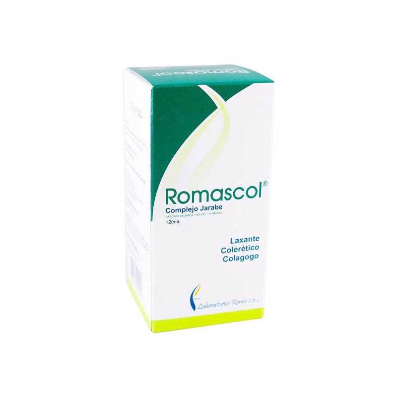 ROMASCOL COMPLEJO JARABE 120 ML CASCARA SAGRADA