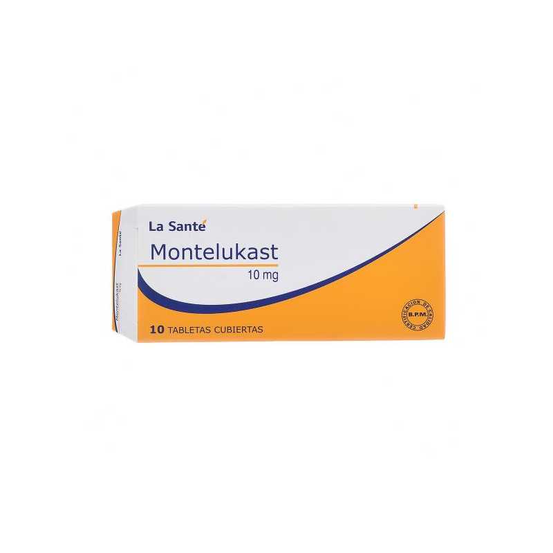 MONTELUKAST 10 MG 10 TABLETAS LS MONTELUKAST
