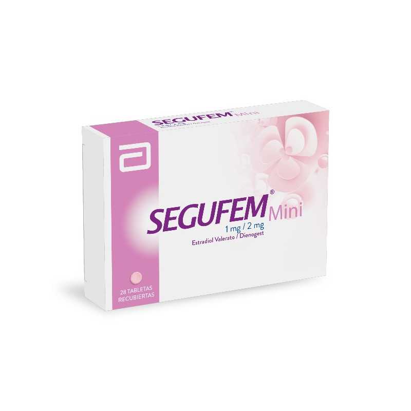 SEGUFEM MINI 1/2 MG 28 TABLETAS ESTRADIOL