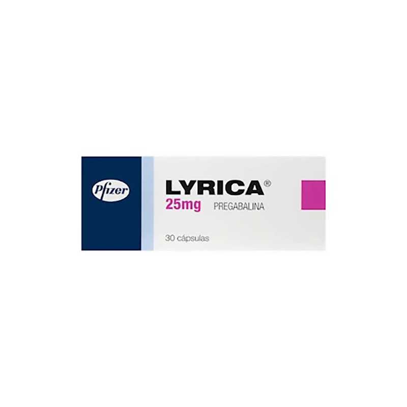 LYRICA 25 MG 30 CAP.(P)13619 PREGABALINA