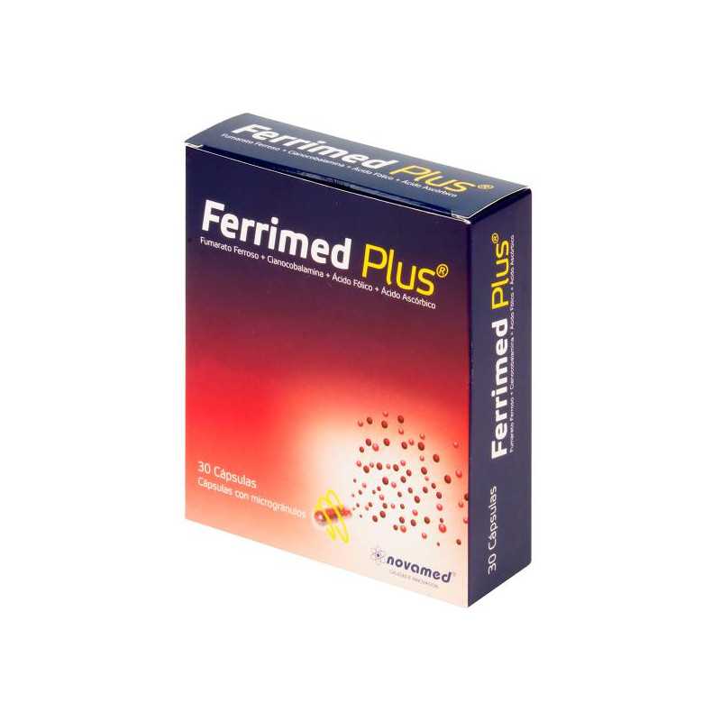 FERRIMED PLUS 30 CAPSULAS FUMARATO FERROSO FERRIMED PLUS 30 CAPSULAS FUMARATO FERROSO