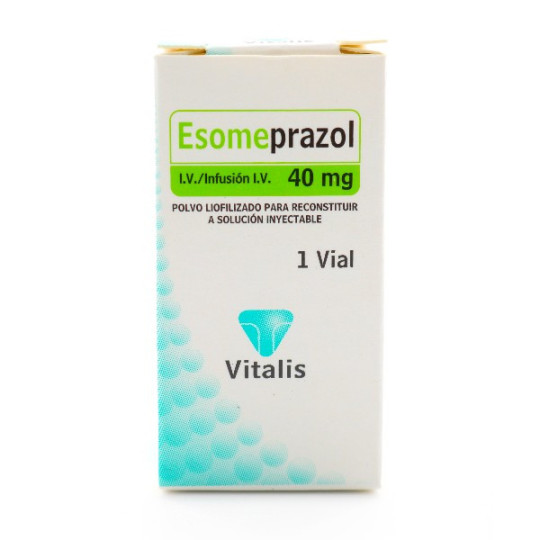 ESOMEPRAZOL 40 MG AMPOLLA VT ESOMEPRAZOL 