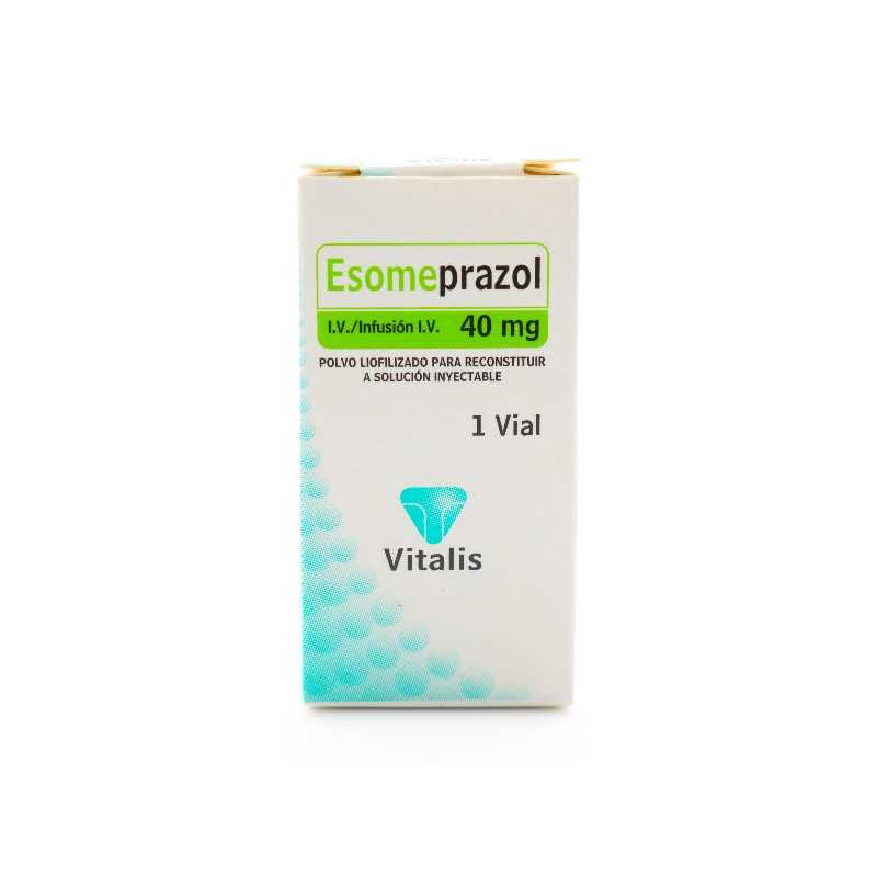ESOMEPRAZOL 40 MG AMPOLLA VT ESOMEPRAZOL 