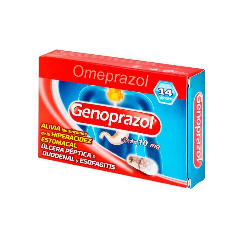 GENOPRAZOL 10 MG 14 CAP