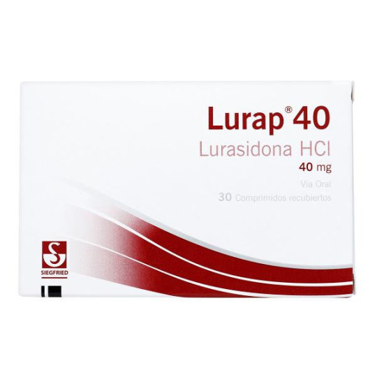 LURAP 40 MG 30 TAB LURASIDONA