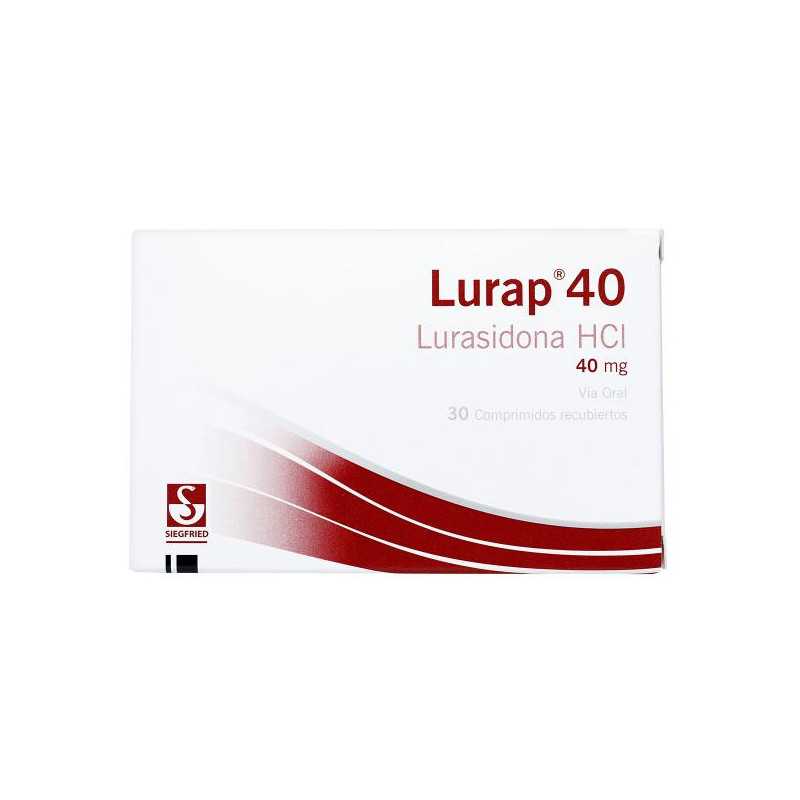 LURAP 40 MG 30 TAB LURASIDONA