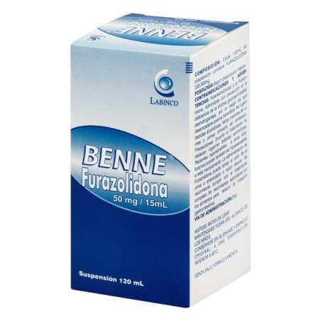BENNE 50 MG/15 ML X 120 ML (FURAZOLIDONA)