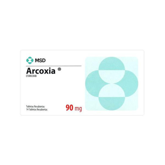 ARCOXIA 90 MG 14 TABLETAS (DA)(A) ETORICOXIB