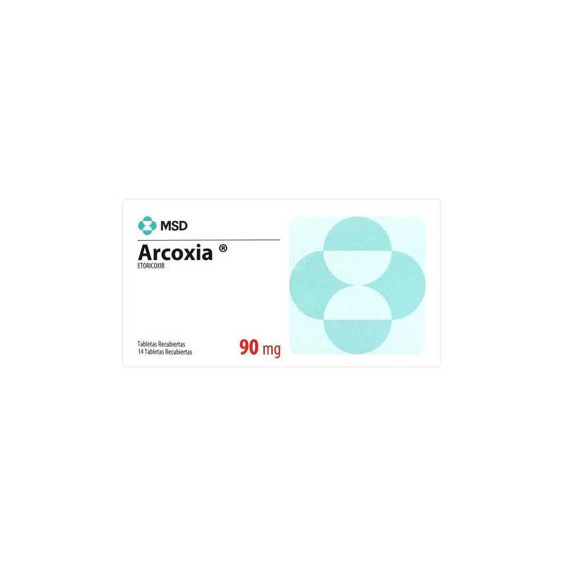 ARCOXIA 90 MG 14 TABLETAS (DA)(A) ETORICOXIB