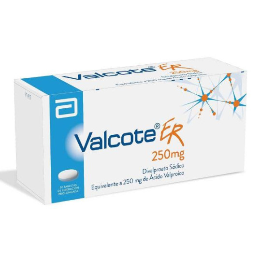 VALCOTE ER 250 MGS X 30 TBS
