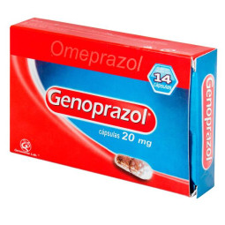 GENOPRAZOL 20 MG 14 CAP