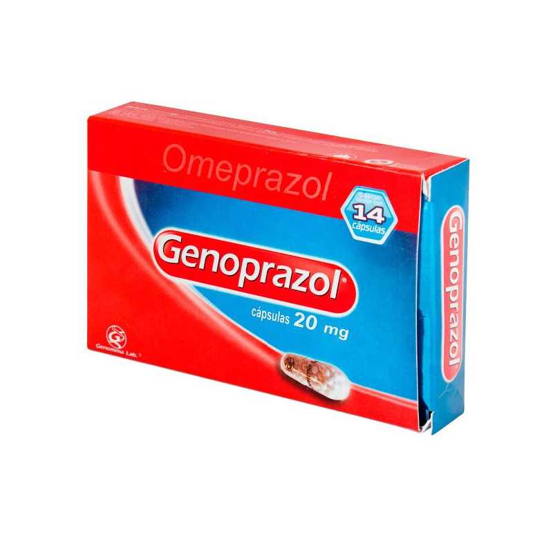 GENOPRAZOL 20 MG 14 CAP