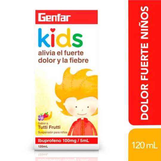 IBUPROFENO SUSPENSION KIDS 120ML GF IBUPROFEN