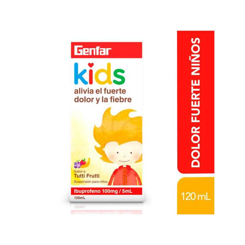 IBUPROFENO SUSPENSION KIDS 120ML GF IBUPROFEN