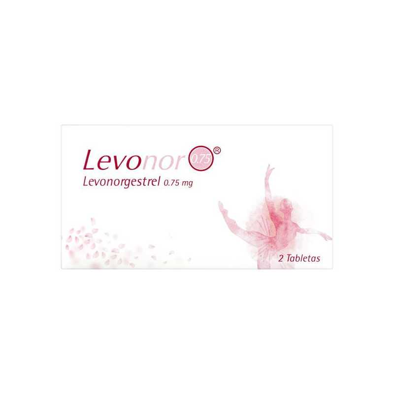 LEVONOR 0.75 MG 2 TABLETAS ICOM (PUMCV) LEVONORGESTREL