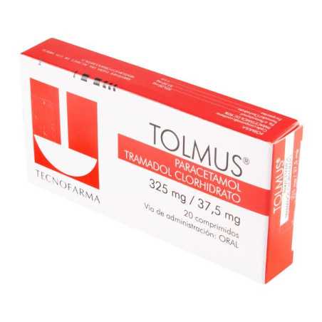 TOLMUS 325MG/37.5 MG 20 COMPRIMIDOS PARACETAMOL-TRAMADOL 