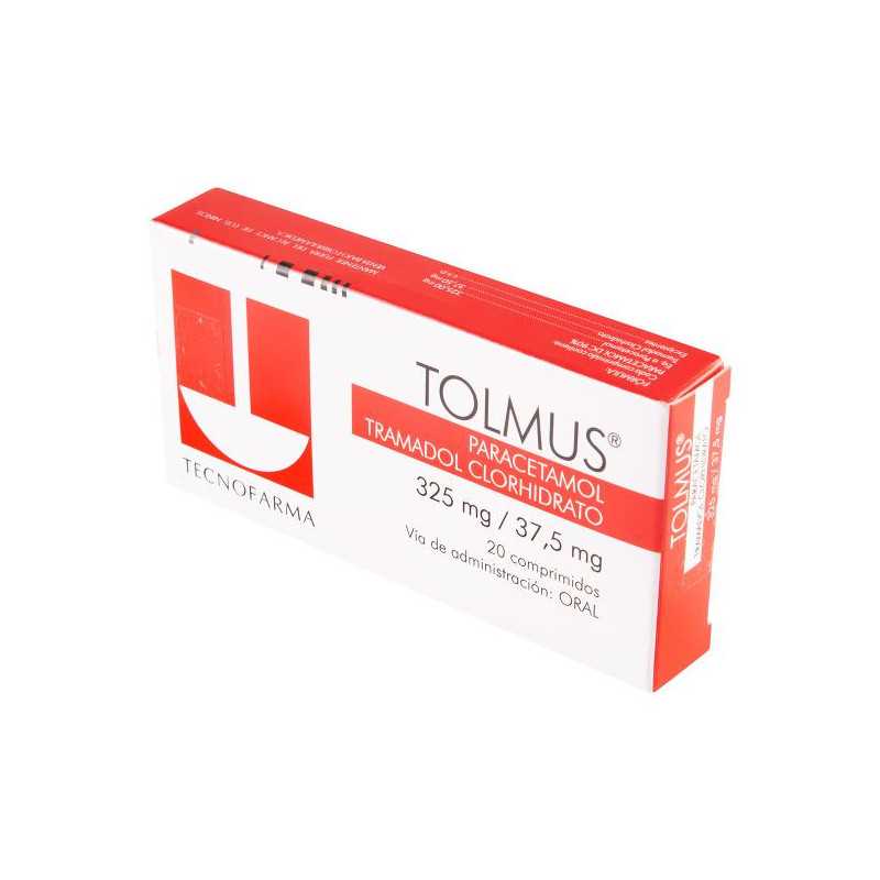 TOLMUS 325MG/37.5 MG 20 COMPRIMIDOS PARACETAMOL-TRAMADOL 