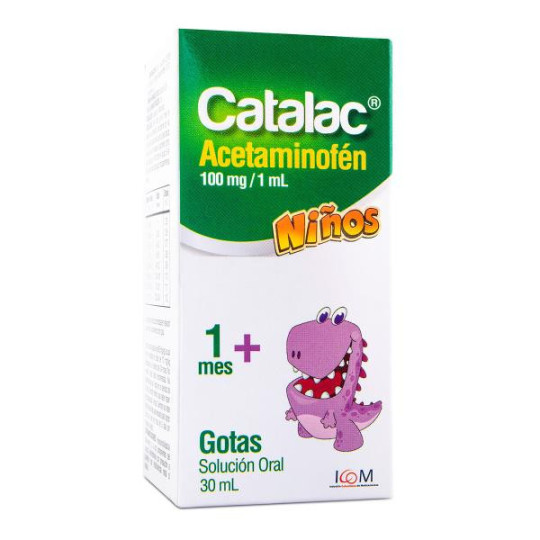 CATALAC GOTAS 100MG/1ML 30 ML (PUMCV) ICOM