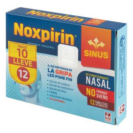 NOXPIRIN SINUS 12 TABLETAS PAG 10 LLE 12 