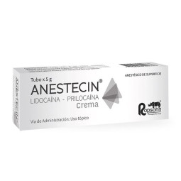 ANESTECIN CREMA 5 GR LIDOCAINA