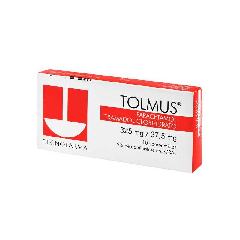 TOLMUS 325MG/37.5 MG 10 COMPRIMIDOS PARACETAMOL-TRAMADOL