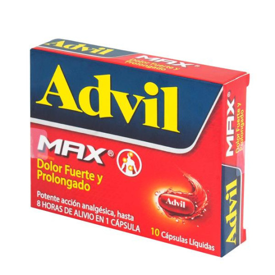 ADVIL MAX 10 CAP IBUPROFEN