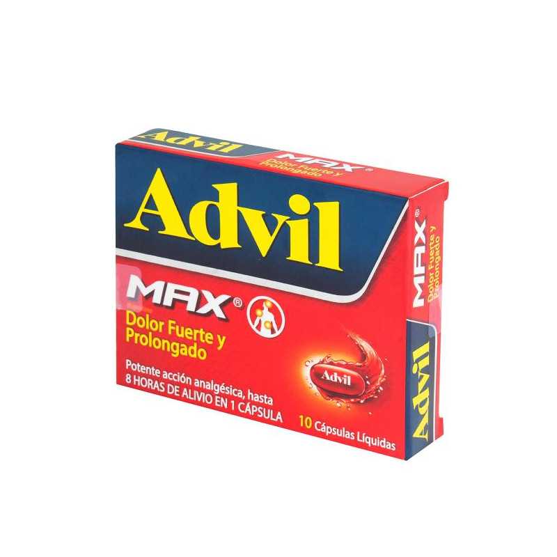 ADVIL MAX 10 CAP IBUPROFEN