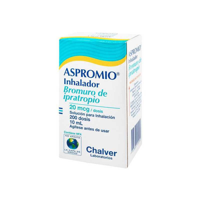 ASPROMIO INHALADOR 200 DOSIS BROMURO DE IPRATROPIO