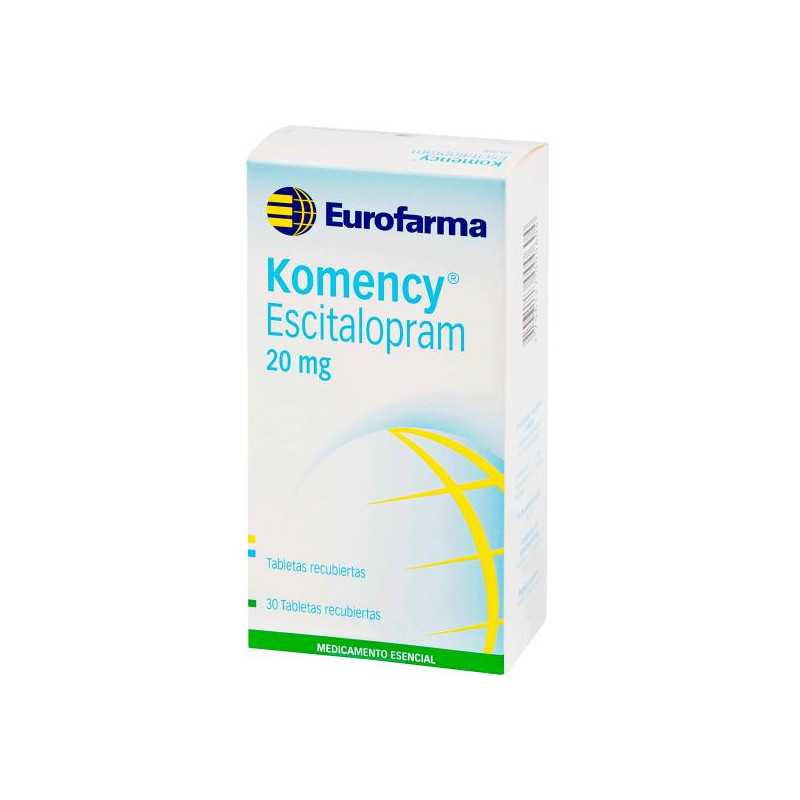 KOMENCY 20 MG 30 TABLETAS (A) ESCITALOPRAM