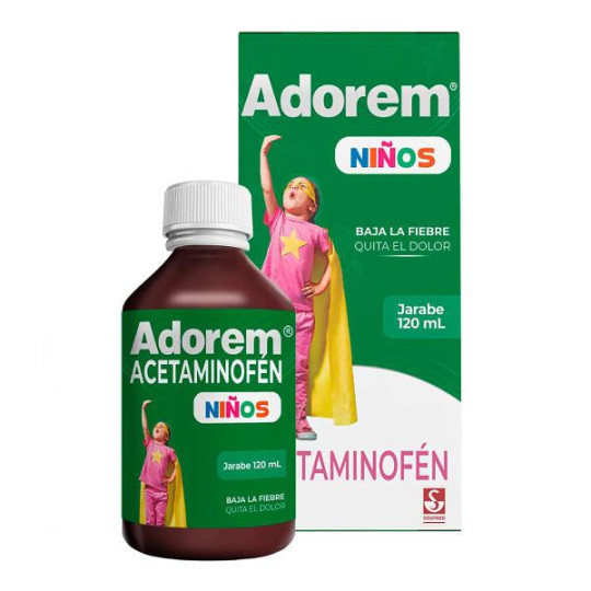 ADOREM 150 MG JARABE 120 ML ACETAMINOFEN