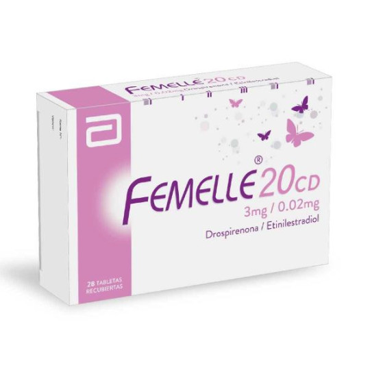 FEMELLE 20 CD 28 TABLETAS (DA)(PB) LEVONORGESTREL