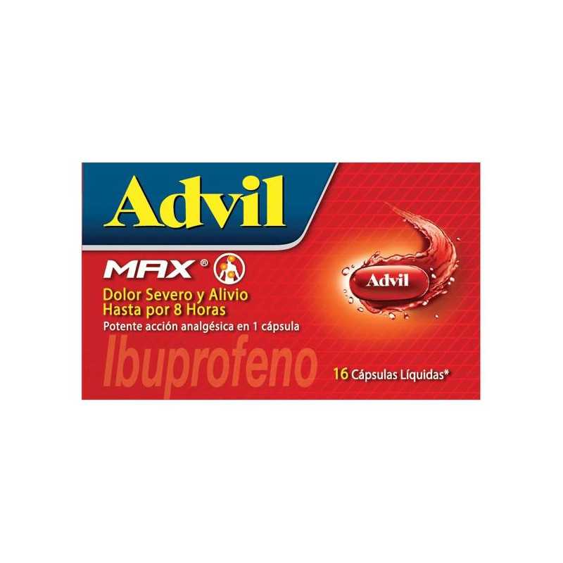 ADVIL MAX 16 CAP IBUPROFEN ADVIL MAX 16 CAP IBUPROFEN