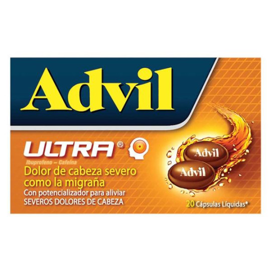 ADVIL ULTRA 20 CAP IBUPROFEN