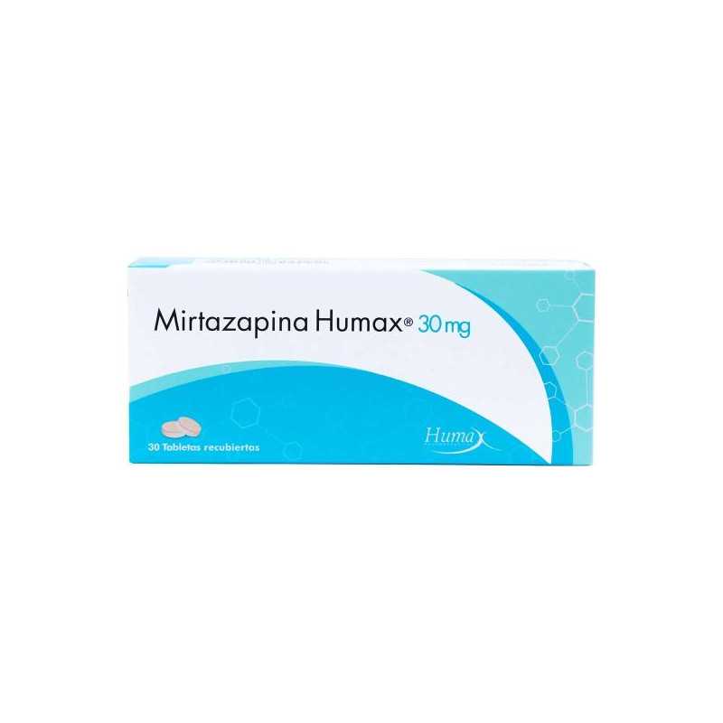 MIRTAZAPINA HUMAX 30 MG 30 TABLETAS MIRTAZAPINA 