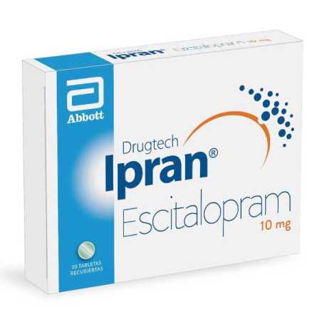 IPRAN 10 MG 30 TABLETAS (A)(PB)(DA) OXALATO DE ESCITALOPRAM