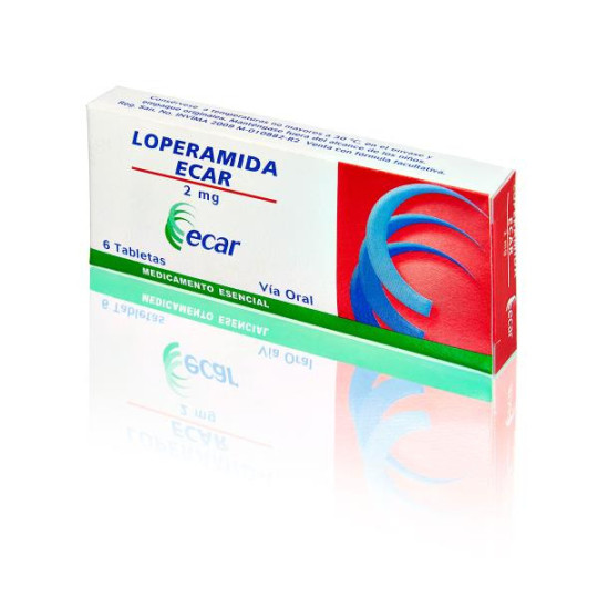 LOPERAMIDA 2 MG 6 TABLETAS EC LOPERAMIDA