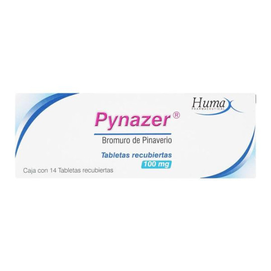 PYNAZER 100 MG 14 TAB BROMURO DE PINAVERIO
