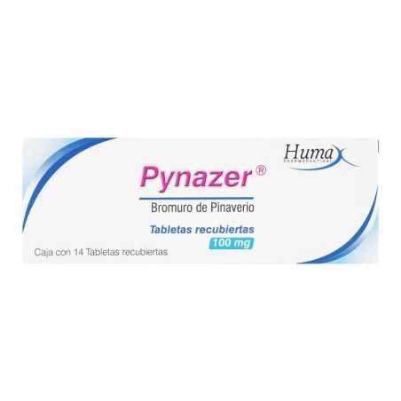 PYNAZER 100 MG 14 TAB BROMURO DE PINAVERIO